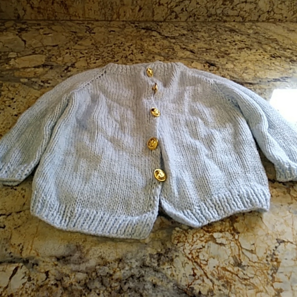 Girls blue sweater